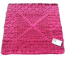 Häkel Kissen Hülle 50x50cm