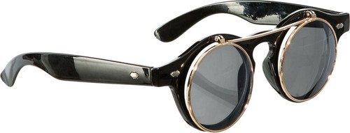 Brille mit klappe - brille,