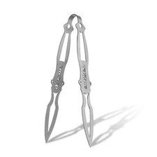 Shisha Edelstahl Kohlezange Smokah Design Messer #4 Länge 23 cm Zubehör 