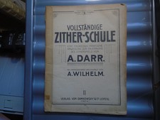 Vintage Zither Noten