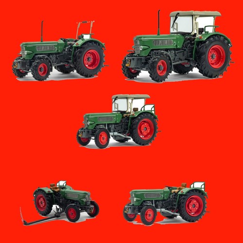 Modell traktor 5er set - modell,