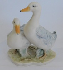 Porzellanfigur 2 Enten /