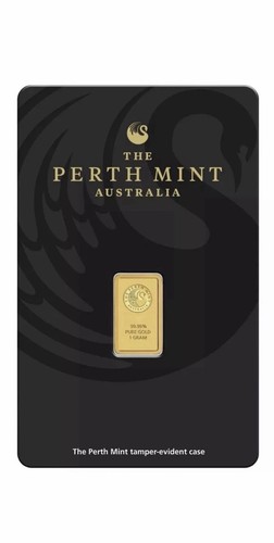 Lingote oro perth mint - 99,99,