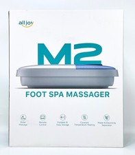 Alljoy M2 Foot Spa Massager Fußbad Zusammenfaltbar div. Modi mit Fernbedienung