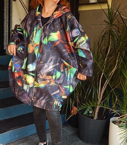 Mantel longjacke kapuze - longjacke,