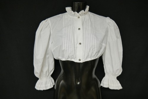 Dirndlbluse weiß bluse - gr.42,