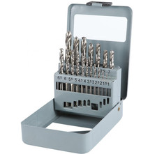 25 tlg HSS Metallbohrer 1-13mm