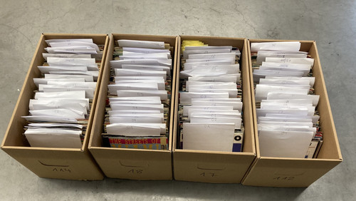 Sammlung singles vinyl ca - 7",