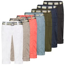 Damen Caprihose Kurze Capri