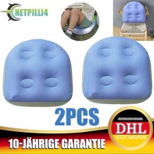 Aufblasbare Sitzerhöhung Weiches Spa-Sitzkissen Aufblasbares Badewannenkissen