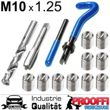 25-tlg Spezial Gewinde M10 x