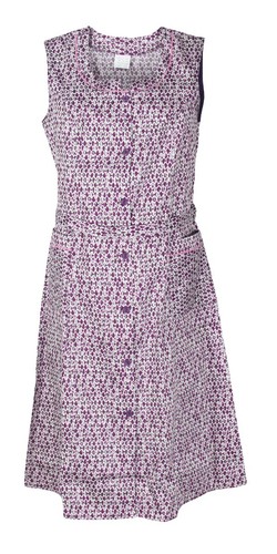 Knopfkittel satin bunt - knopfkittel,