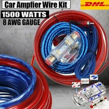 Kabelset Anschluß Endstufe Verstärker AMP Subwoofer Auto Audio Kabel Wire DE