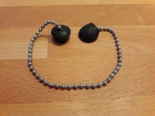 1 Waschbecken-Stöpsel - Kette ca. 23cm lang - Wohnwagen Oldtimer 