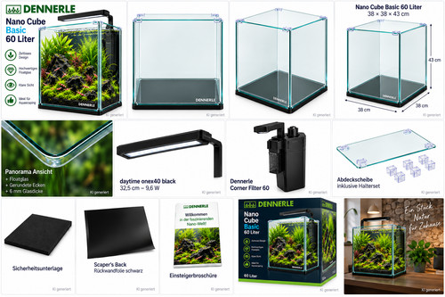 Dennerle nano tank - dennerle, liter