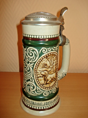 Sammlerstück alter bierkrug - alter,
