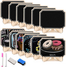 12 Stück Mini Kreidetafel