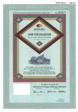 Berentzen Haselünne 1995 Flensburg Elsfleth Doornkaat 50 DM Gewinnanteilscheine