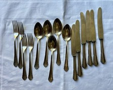 15 Teile Silber Besteck Art