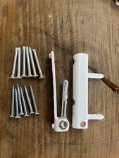 Winkhaus  Reparaturecklagerband mit Schrauben FLKA 20-6-20 Weiß WINKHAUS REP SET