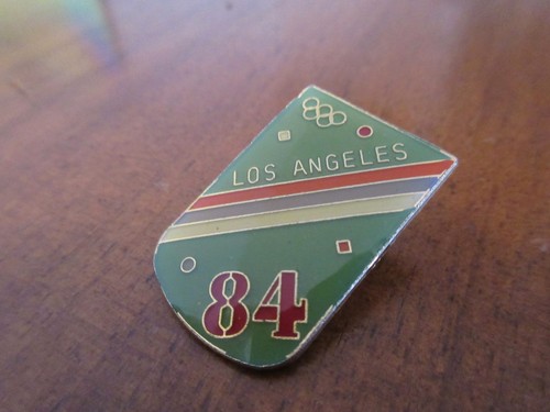 Los angeles 1984 pin - 1984,