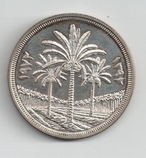 Irak - 1 Dinar 1972 - Silber