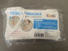 Craze Gesichtsmaske Mundschutz Motiv Weihnachten Erwachsene