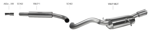 Bastuck komplettanlage seat - bastuck,