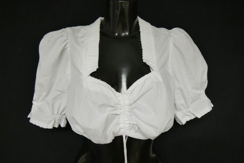Dirndlbluse weiß bluse - dirndlbluse,