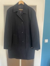 C. Comberti Herren Mantel Gr. 54 Schwarz Wollmantel