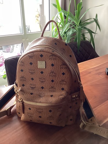 Mcm rucksack small cognac - rucksack,