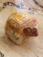 Schildkröte Figur Onyx Marmor Geschnitzt  B-Ware Klein