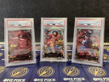 One Piece TCG FULL SET ENG PSA