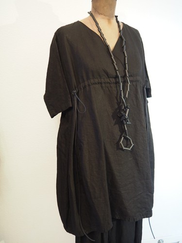 Kleid tunika mit - tunika, lederband