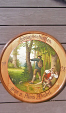 schützenscheibe antik Ölbild