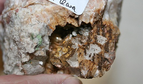 Fluorit baryt grube - fluorit,