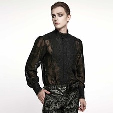 PUNK RAVE Gothic Hemd Herren