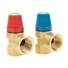 CALEFFI Membran-Sicherheitsventil 1/2 Zoll Druckstufe 2,5 bar bis 10,0 bar