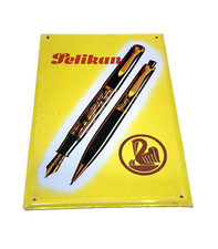 Emaille Schild Pelikan Vintage