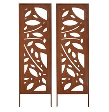 Garten Sichtschutz Metall 2er