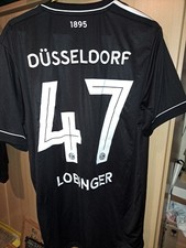 Trikot seltenes Fortuna Düsseldorf Spieler Lobinger Nr.47 Größe L Sammlerzustand