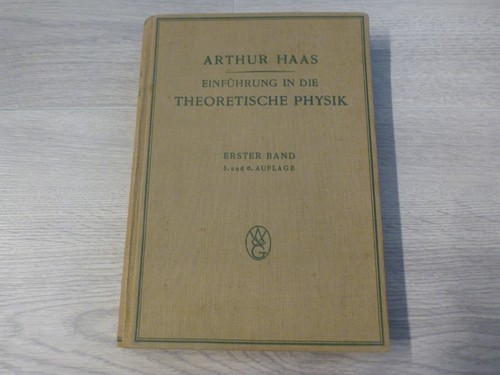 Arthur haas einführung - dr., in