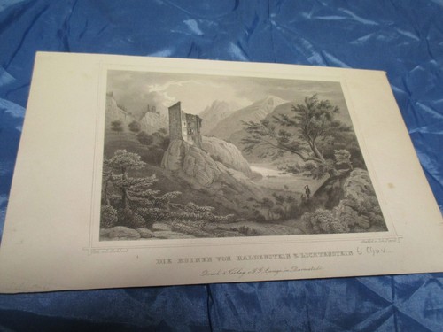 Antik druck 160 jahre - antik,