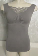 Schlankstütz🌸 M 38/40 Mieder Top "Multifunktion" Spitze grau PUUBF SK 3 Shape🌸