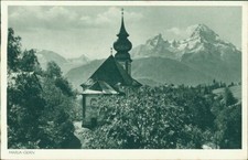 Ansichtskarte Maria-Gern mit Watzmann Kapelle (Nr.9548)