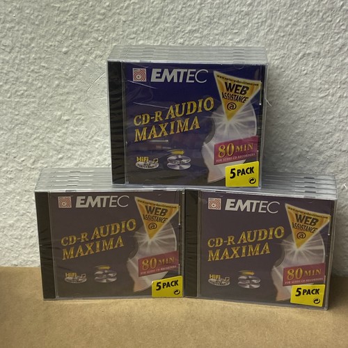 15x emtec audio maxima 80 - emtec,