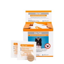 alfavet Dia Tab 20  x 5,5 g Kautabletten für Hunde & Katzen