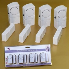 4er Set Fensteralarm Türalarm