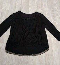 Bottega Veneta  Damen Bluse Gr. 40/42 Schwarz 