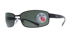 RAY-BAN Crystal Black / Green